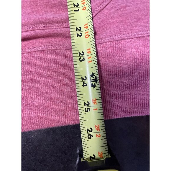 LL Bean Dark Pink Pullover Cowl Neck Long Sleeve Top Sz XLP - Picture 9 of 9